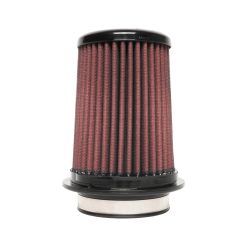 Injen 8-Layer Oiled Cotton Gauze Air Filter w/ Twist Lock - 3.5in ID / 5.5in Base / 6.3in H