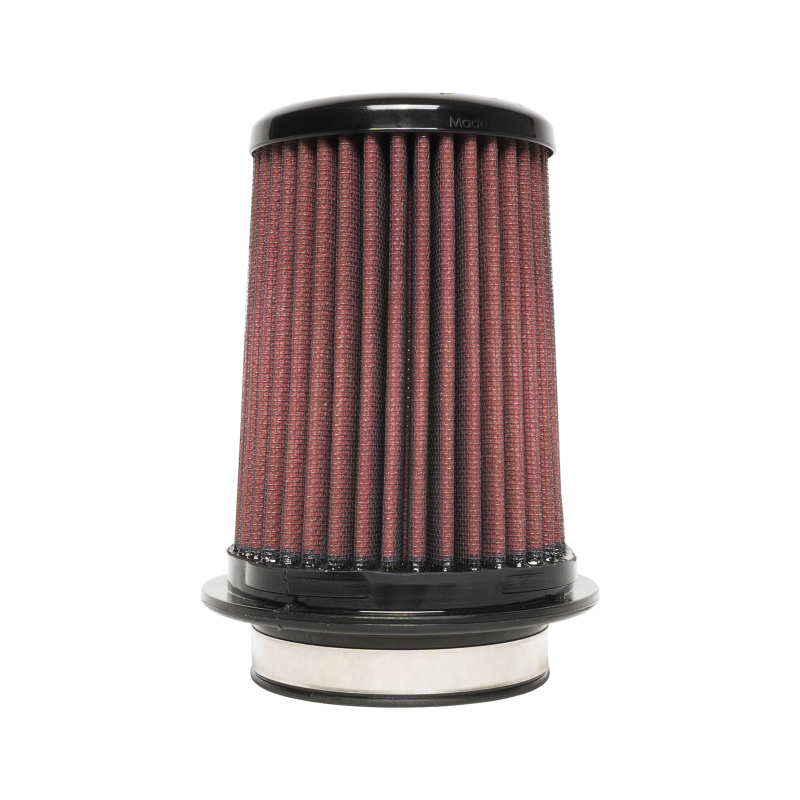 Injen 8-Layer Oiled Cotton Gauze Air Filter w/ Twist Lock - 3.5in ID / 5.5in Base / 6.3in H
