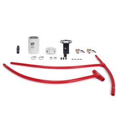 Alternative view of Mishimoto 03-07 Ford 6.0L Powerstroke Coolant Filtration Kit - Red