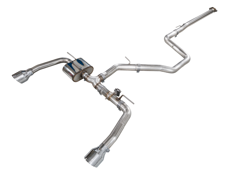 AWE Tuning 22-26 Hyundai Elantra N SwitchPath Cat-Back Exhaust - Chrome Silver Tips