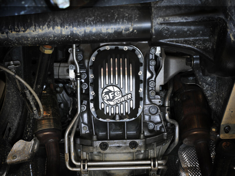 aFe POWER Pro Series Engine Oil Pan Black w/ Machined Fins Jeep Wrangler (JL)/Gladiator 18-25 V6 - Image 6