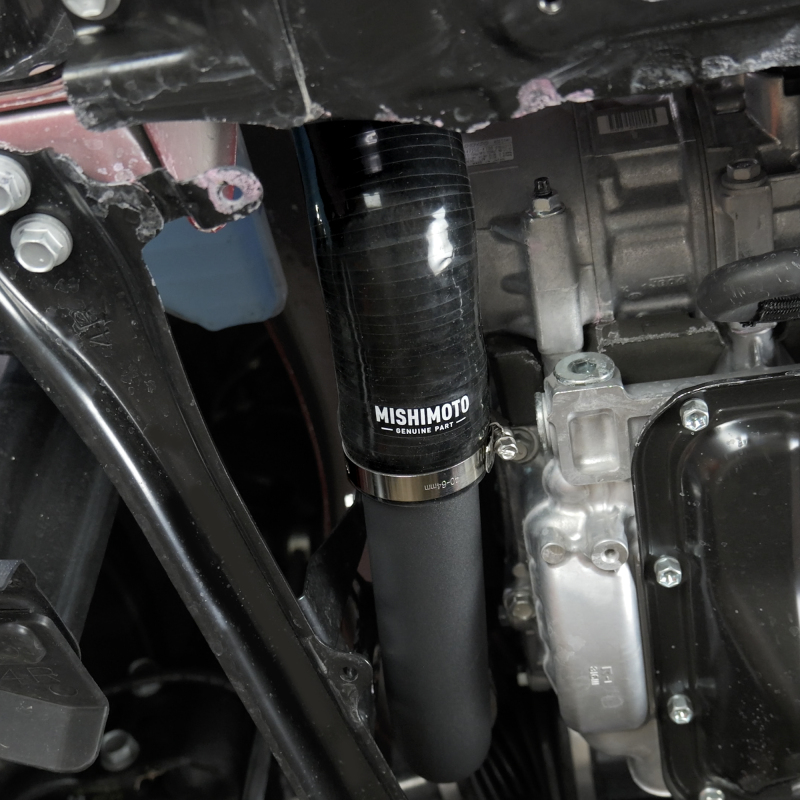 Mishimoto 2023+ Toyota GR Corolla Intercooler & Pipe Kit - Black Cooler - Black Pipes - Image 7
