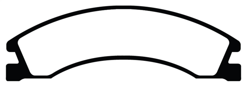 EBC 08+ Ford Econoline E150 4.6 Yellowstuff Rear Brake Pads - Image 2
