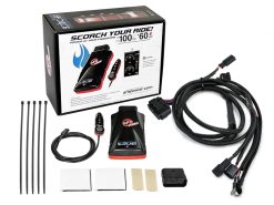 Alternative view of aFe Scorcher Blue Module 24-25 Toyota Tacoma / 2025 4Runner L4 2.4L (T)