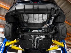 aFe Takeda 2-1/2in 304 Stainless Steel Axle-Back Exhaust w/ Black Tip Hyundai Kona 24-26 L4-1.6L (t) - Image 5