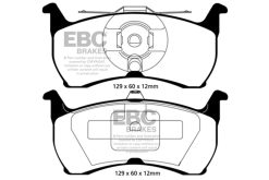 Alternative view of EBC 93-00 Aston Martin Virage 5.3 (PBR Caliper) Yellowstuff Rear Brake Pads