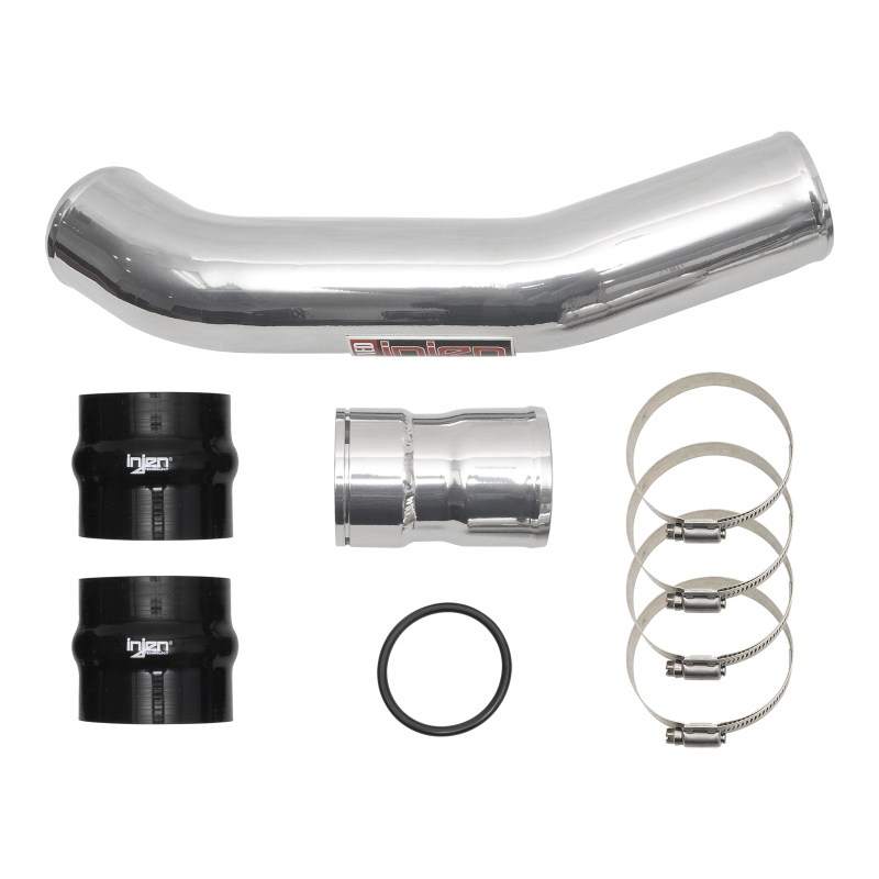 Injen 17-22 Ford F250/F/350/F-450/F-550 V8-6.7L Turbo Diesel Polished Intercooler Hot Side Piping - Image 2