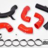 do88 VAG 2.0 TSI EA888 Gen4 (245hp) OEM Intercooler Pressure Pipes Red Hoses