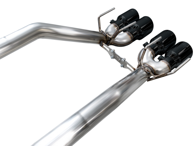 AWE Tuning 05-07 C6 Chevrolet Corvette 6.0L Track Edition Axle-Back Exhaust w/ Diamond Black Tips - Image 8