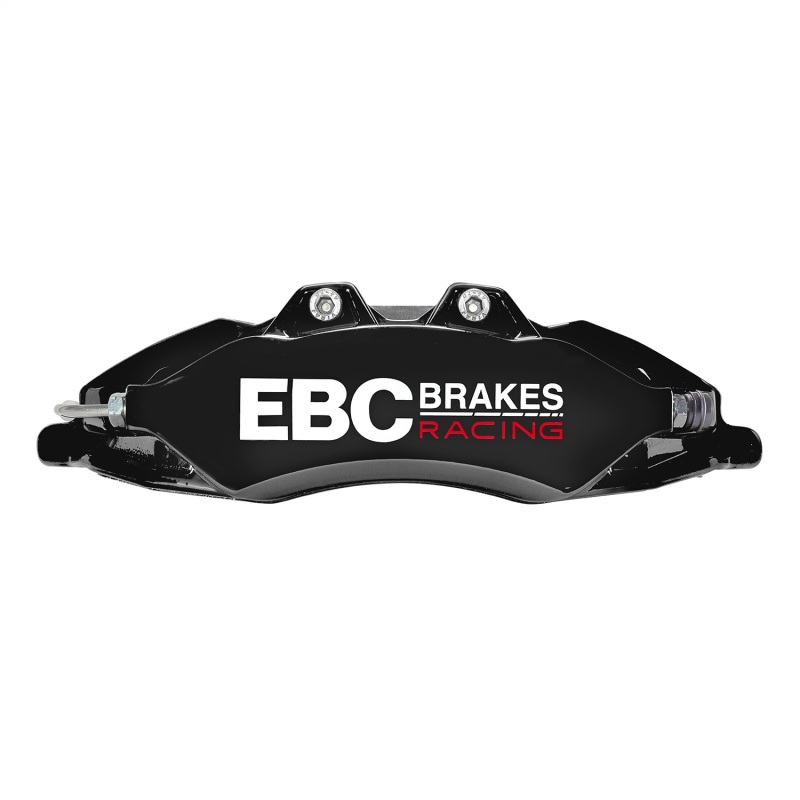 EBC Racing 09-18 Audi A6 2.0T Black Apollo-6 Calipers 380mm Rotors Front Big Brake Kit - Image 3