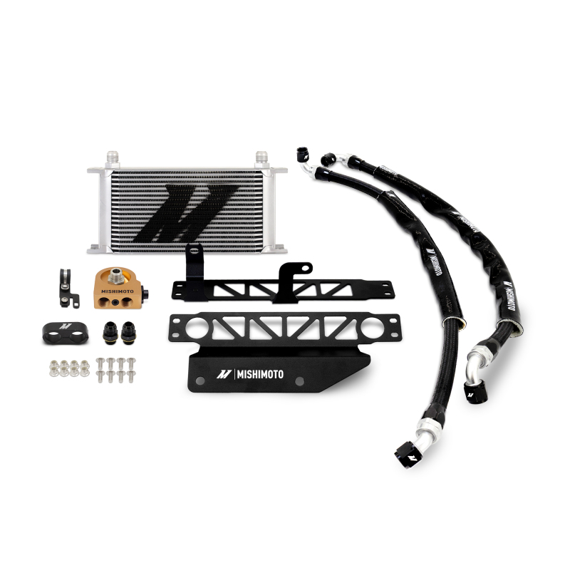Mishimoto 2023+ Honda Civic Type R Oil Cooler Kit - Silver - Image 2