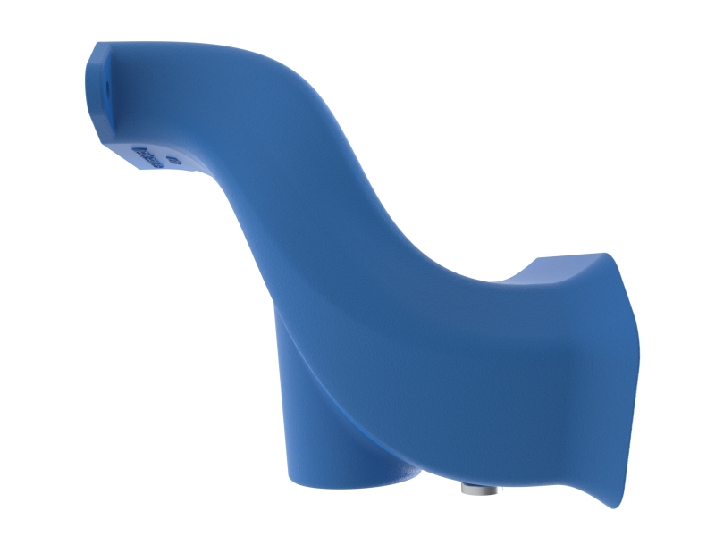 aFe 18-20 Hyundai Elantra GT L4-1.6L (t) Takeda Momentum Dynamic Air Scoop - Blue - Image 4