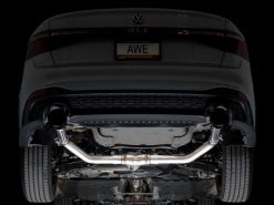 AWE Tuning 22-25 Volkswagen Jetta GLI Track Edition Exhaust - Diamond Black Tips - Image 17