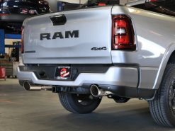 aFe Vulcan Series Cat-Back Exhaust System RAM 1500 2025 V6-3.0L (tt)- Polished Tips - Image 4