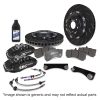 EBC Racing 89-98 Nissan Skyline GT-R R32/R33 Black Apollo-6 Caliper 355mm Rotor Front Big Brake Kit
