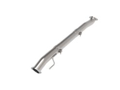 aFe Takeda 3in 304 Stainless Steel Mid-Pipe for 24-25 Kia K5 GT L4-2.5 (t)