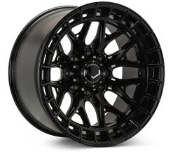 Vossen HFX-1 20x9 - 8x180 - ET18 - Deep Face - 124.3 - Gloss Black Wheel