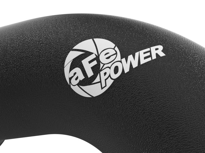 aFe 23-24 Ford F250/F350 Super Duty V8-6.7L BladeRunner 3 In. Aluminum Cold Charge Pipe- BLK - Image 3
