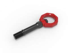 Alternative view of aFe CONTROL Front Tow Hook Nissan Z 23-25 V6-3.0LRed