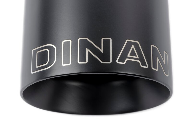 Dinan Double-Walled 4.5in Clamp-On Exhaust Tip - Black - 4.5in Outlet / 3.25in Inlet - Image 5