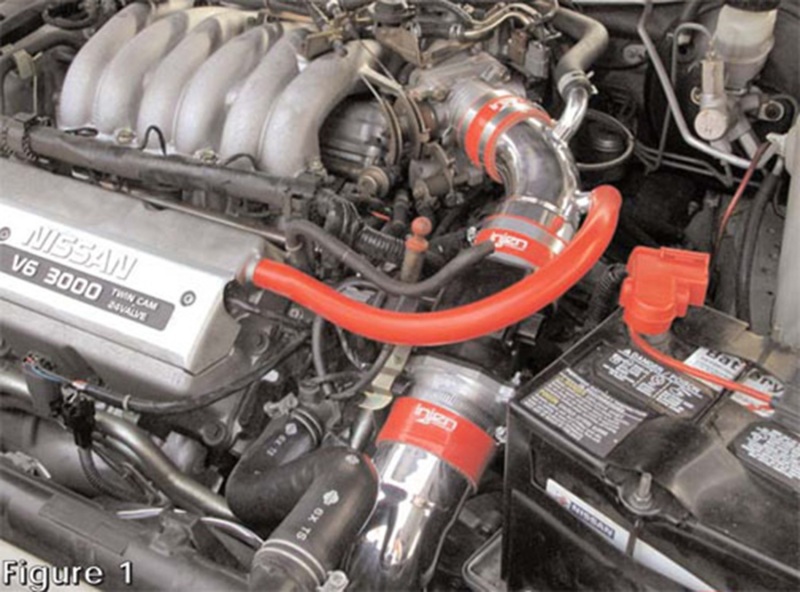 Injen 98-99 Maxima Polished Cold Air Intake - Image 6