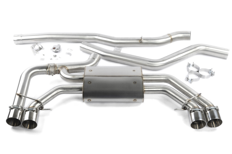 Dinan 18-25 BMW X3 M40i/X4 M40i (G01/G02) Valved Catback Exhaust System - Polished Tips