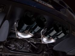 AWE Tuning C6 Chevrolet Corvette Z06/ZR1 Track Edition Axle-Back Exhaust w/ Diamond Black Tips - Image 3