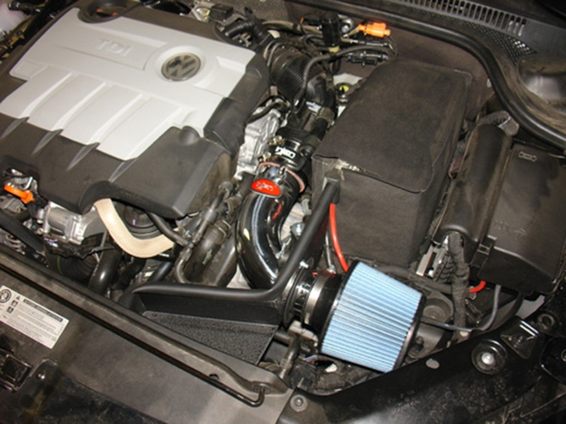Injen 10-14 VW Golf 2.0L Turbo Diesel Black Tuned Air Intake w/ MR Tech & Super Filter - Image 4