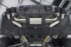 Alternative view of Dinan 18-23 BMW M5 (F90) Free Flow Axleback Exhaust System - Polished Tips