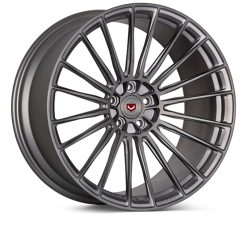 Vossen Forged S17-04 -22X11.5 / 5X120 / 74.1 - Brushed Stealth Grey Fountain Blue V F9X X5M Rear