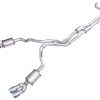 AWE 2021+ Chevy Suburban/GM Yukon XL 6.2L 0FG Edition Cat Back Exhaust - Quad Chrome Silver Tips