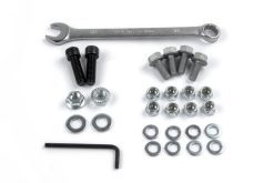 Dinan 97-03 BMW 525i/528i/530i/540i/M5 (E39) Brushed Alum. w/Carbon Inlays Shock Tower Brace - Rear - Image 6