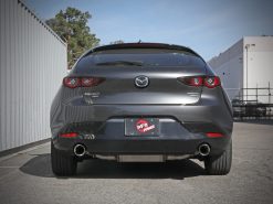 aFe 19-22 Mazda 3 L4 2.5L Takeda 3in to 2-1/2in 304 Stainless Steel Axle-Back Exhaust w/Polished Tip - Image 5