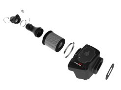 Alternative view of aFe 2025 Nissan Armada Momentum GT Cold Air Intake System w/Pro DRY S Filter