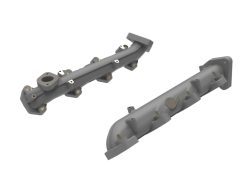 aFe BladeRunner Ported Ductile Iron Exhaust Manifold Ford Diesel Trucks 11-14 V8-6.7L (td)