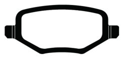 EBC 12+ Chrysler Town & Country 3.6 Ultimax2 Rear Brake Pads
