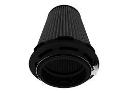 aFe Momentum Intake Air Filter w/Black Pro 5R (Pair) 3-1/2IN F x 5IN B x 3-1/2IN T (Inverted) x 6IN - Image 3