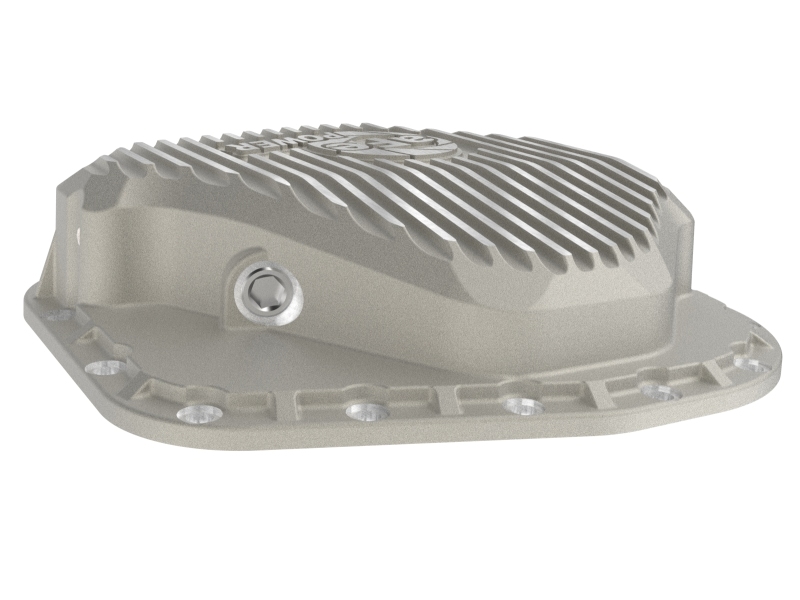 aFe POWER Street Series Rear Diff Cover Raw w/ Machined Fins Ford F-250/350 23-26 (Sterling 11.6) - Image 4