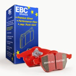Alternative view of EBC 2020+ Audi RS6 4.0L / 2021+ Audi RS7 4.0L Redstuff Front Brake Pads