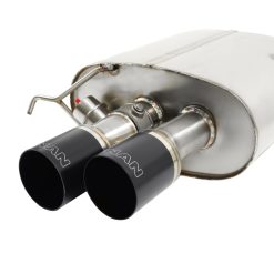 Dinan 11-16 BMW 550i (F10) Free Flow Axleback Exhaust System - Black Tips - Image 4