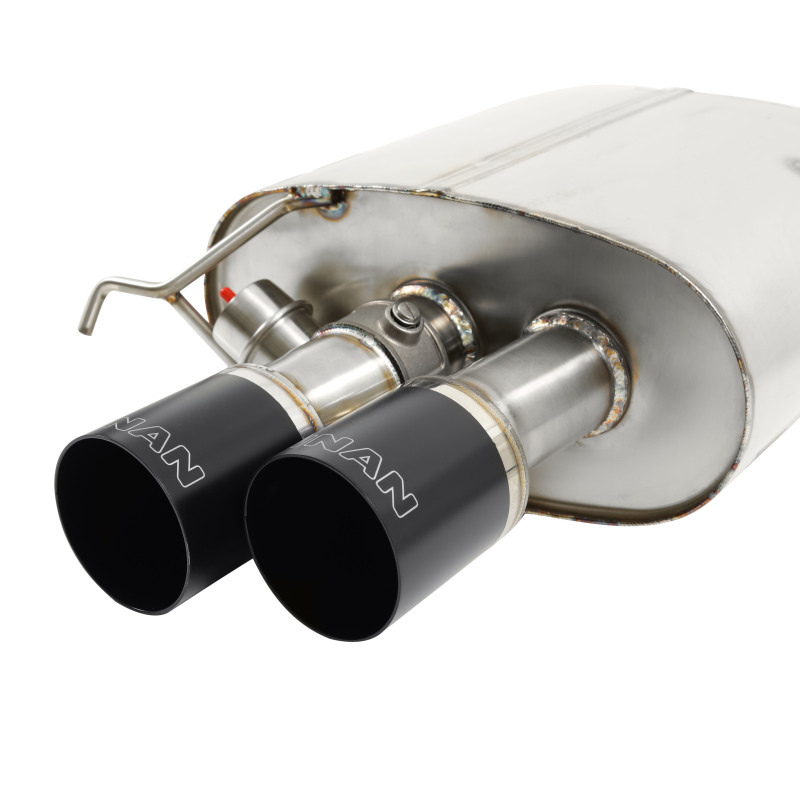 Dinan 11-16 BMW 550i (F10) Free Flow Axleback Exhaust System - Black Tips - Image 4
