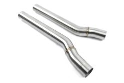 Dinan 24-26 BMW X5 M LCI/X6 M LCI (F95/F96) High Flow X-Pipe Exhaust - 3.25in - Stainless Steel - Image 9