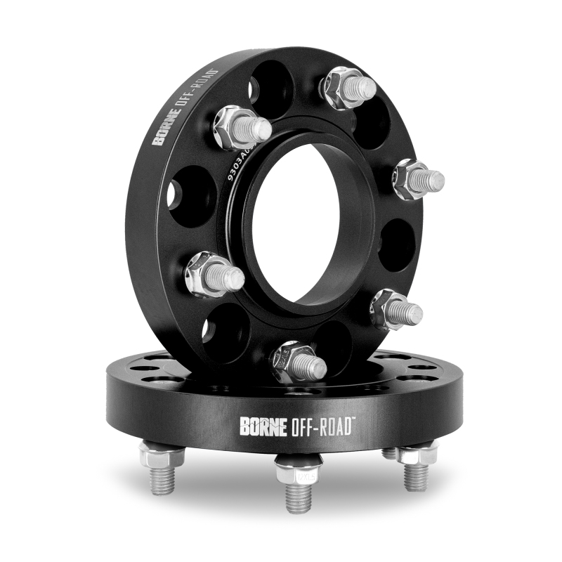 Mishimoto Wheel Spacers - 6x139.7 - 95.1 - 30 - M14 - Black