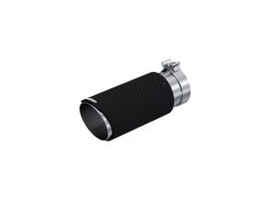 MBRP Universal Carbon Fiber Tip 4in ID/5in OD/12in L Dual Wall Angle Cut