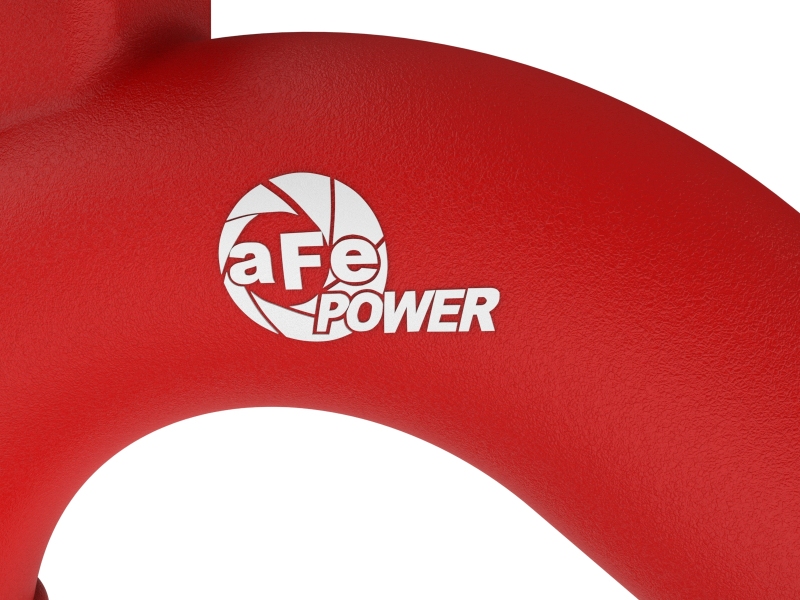 aFe 19-26 Genesis G70 V6 3.3L (tt) BladeRunner Aluminum Hot/Cold Charge Pipe Kit - Black - Image 3