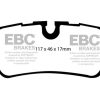 EBC 05-10 Land Rover LR3 4.4 Greenstuff Rear Brake Pads