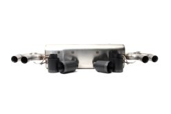 Dinan 18-23 BMW M550i (G30) Free Flow Axleback Exhaust System - Black Tips - Image 4