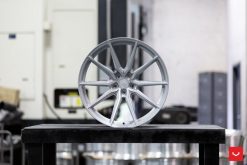 Vossen HF3 - 22x9.5 - ET7 - 5x120 - 60.1 - DEEP - SS - Satin Silver Wheel