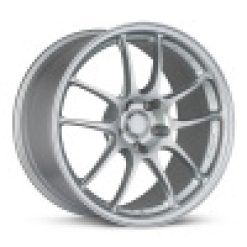 Enkei PF01 17x7 4x108 42mm Offset 75mm Bore Silver Wheel (MOQ 40)