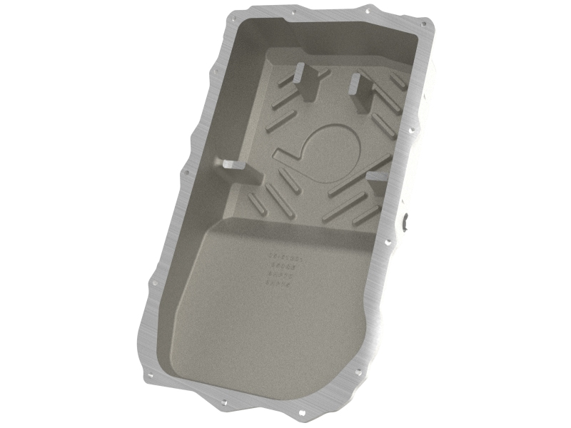 aFe POWER 18-25 Jeep Wrangler (JL) 850RE/8HP70/8HP75 Transmission Pan - Raw w/ Machined Fins - Image 4